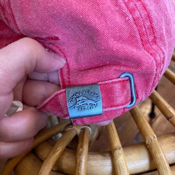 Tommy Bahama Pink Baseball Hat “Relax” NWOT - Picture 5 of 6